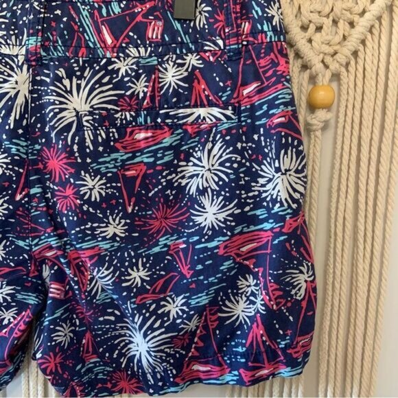 LILLY PULITZER Sparks Fly Glow In The Dark Callahan Shorts Zero - Picture 5 of 15